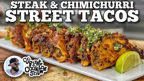 CJ's Steak & Chimichurri Street Tacos | Blackstone Griddles