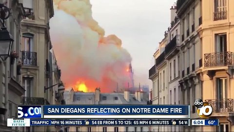 Local exhibit open for San Diegans to reflect on Notre Dame