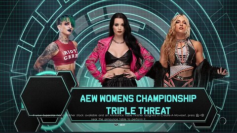 AEW Revolution 2023 Jamie Hayter vs Saraya vs Ruby Soho for the AEW Women's World Championship