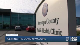 Getting the COVID vaccine in Arizona