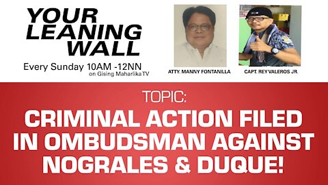 GMN YOUR LEANING WALL with ATTY. MANNY FONTANILLA.