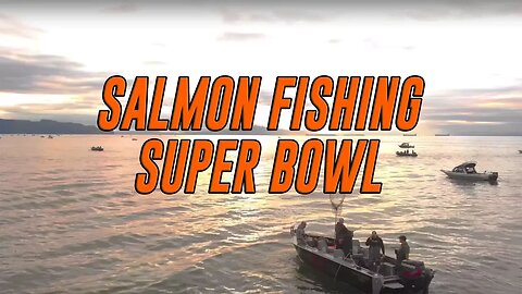 THE SUPER BOWL OF SALMON FISHING!! (LOTS OF FISH CAUGHT)