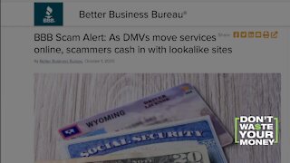 Beware fake DMV, BMV websites
