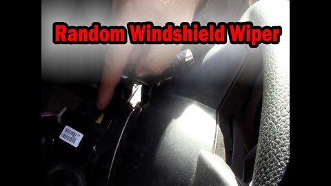 Jeep Compass intermittent windshield wipers come on when turning turn signal switch replacement