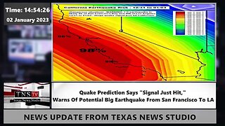 Quake Prediction Says "Signal Just Hit," Warns Of Potential Big Earthquake From San Francisco To LA