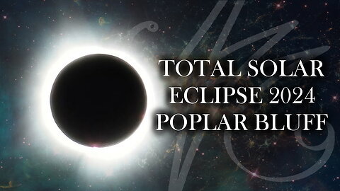 Total solar eclipse 2024 from Poplar Bluff Missouri - Full event - Esoteric Awakenings