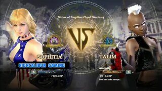 SoulCalibur VI: Sophitia vs. Talim (Amesang) 3 matches