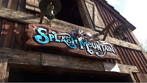 Goodbye Splash Mountain Disneyland - My Last Ride Thru