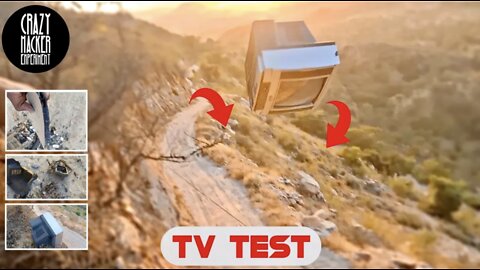 Tv Experiment | TV vs MOUNTAIN | Crazy Hacker Experiment |