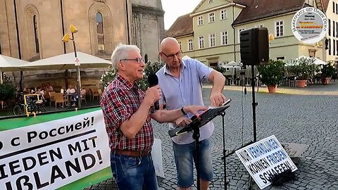 Mahnwache Nr. 192 in Schwäbisch Gmünd am 22.08.2023