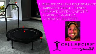 USING THE CELLERCISER TO RECOVER FROM CYCLING 🚴‍♀️INCREASE WEIGHT LIFTING CAPACITY