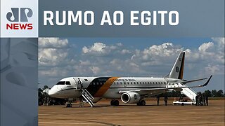 Avião da presidência é usado para resgatar brasileiros refugiados de Gaza