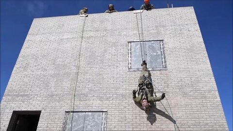 USAF TACP trains with the Peterson Fire Department