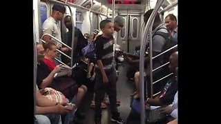 Bronx boy beautifully covers Sam Smith on NYC Subway