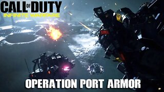 Call of Duty Infinite Warfare Campaign mission Operation Port Armor Playthrough.