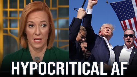 Left-wing propagandist Jen Psaki DEMANDS people with "a platform" not to be "POLITICAL"