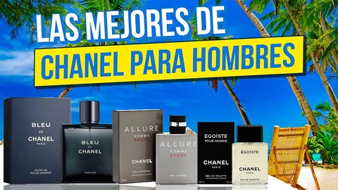 Las Mejores Fragancias para Hombres de Chanel - Perfumes masculinos