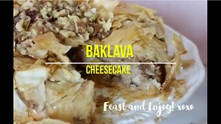 Baklava Cheesecake Fun Easy Recipe