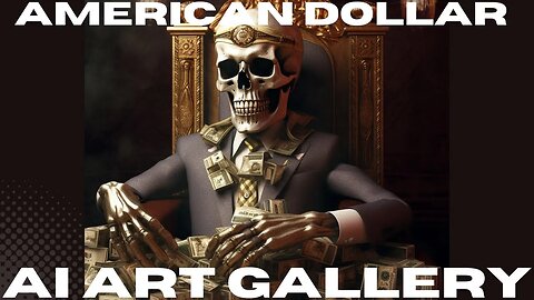 American Dollar ai Art Gallery #brics #dollar #currency