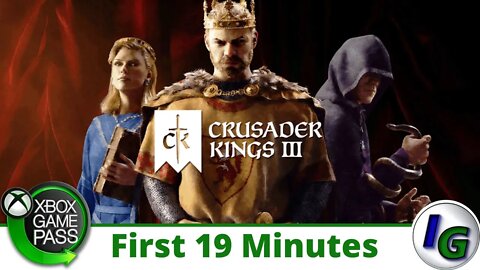 Crusader Kings III Gameplay on Xbox Game Pass