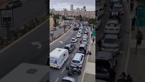 HAPPENING: Freedom Convoys Across Israel Descend On Jerusalem