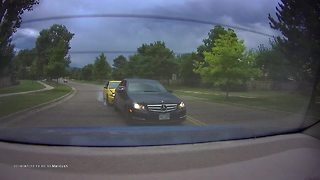 Hit And Run Accident Caught On Dash-Cam!