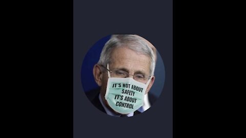 No reason to wear masks says Dr. Fauci, wait, what?