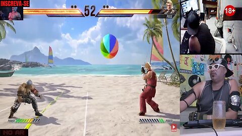 tekken volley ball + futebol das antigas.