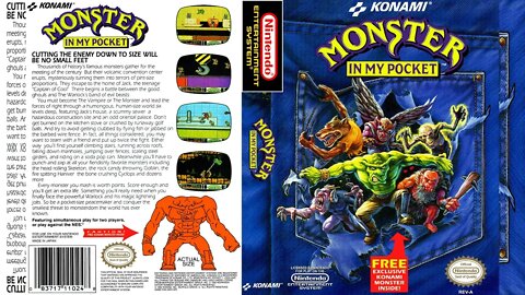 Monster in My Pocket - Gamerip Soundtrack (1991 NES) HD