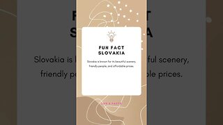 Fun Facts Slovakia