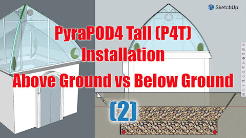 My backyard install of PyraPOD4 Tall: site preparation continued with some minor adjustments