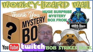 LIVE MYSTERY UNBOXING! MoNKeY-LiZaRD Mail from @1000thGhostToys