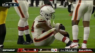 Cleveland Browns RB Nick Chubb Suffers Gruesome Knee Injury, Video #clevelandbrowns #injury