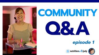 COMMUNITY Q&A: Answering YOUR Questions Episode 1