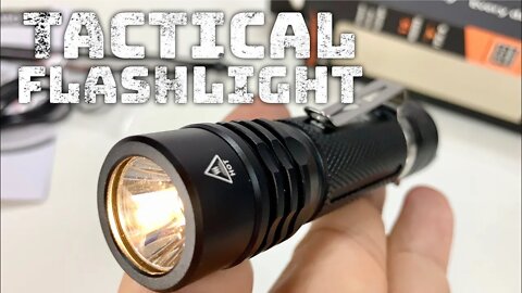 FOLOMOV 18650S 900 Lumens Tactical LED Flashlight Review