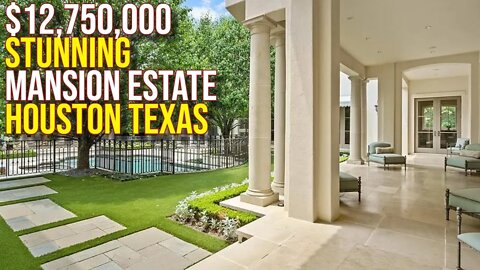 Reviewing $12,750,000 Stunning Mansion Estate in Houston Texas