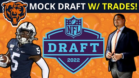 NFL Mock Draft 2022: NEW Chicago Bears Mock Draft With Trades Ft. Jahan Dotson