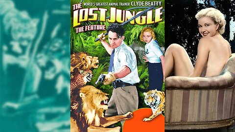 THE LOST JUNGLE (1934) Clyde Beatty & Cecilia Parker | Action, Adventure, Drama | COLORIZED