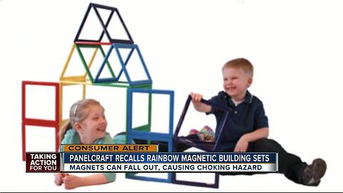 Panelcraft recalls children’s building sets due to choking hazard