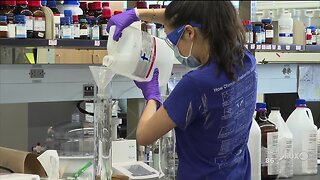 FGCU chemistry professor, students make hand sanitizer