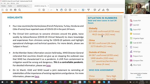 COVID-19 Coronavirus Reviewing Data Together - Mar 12