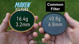 MAVEN Magnetic Filters - Size & Weight