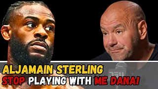 Aljamain Sterling CLAPS BACK at DANA WHITE