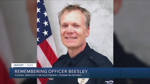 Funeral services for Arvada Officer Gordon Beesley to be held Tuesday
