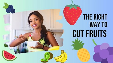 "Master the Art of Fruit Cutting: Tips and Techniques"#fruits #fruitcutting #healthylifestyle