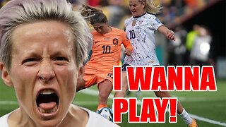 WASHED UP USWNT's Megan Rapinoe responds to getting BENCHED with NO playing time vs Netherlands!