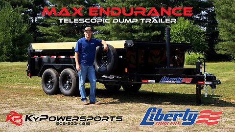 Liberty Trailers Max Endurance Telescoping Dump Trailer