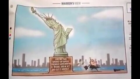 MSM cartoons feature Lady Justice and Statue of Liberty in creepy comms