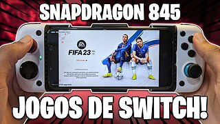 SNAPDRAGON 845 CONTRA JOGOS DE SWITCH! | FIFA 23, POKÉMON, ZELDA E MUITO MAIS!