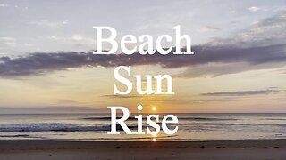 Ep.28 - Relax, Sleep, Study, Work with Beach Sun Rise - 8 Hours